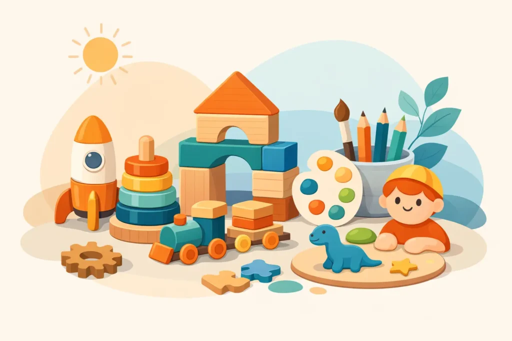 Juguetes creativos para niños de 3 años